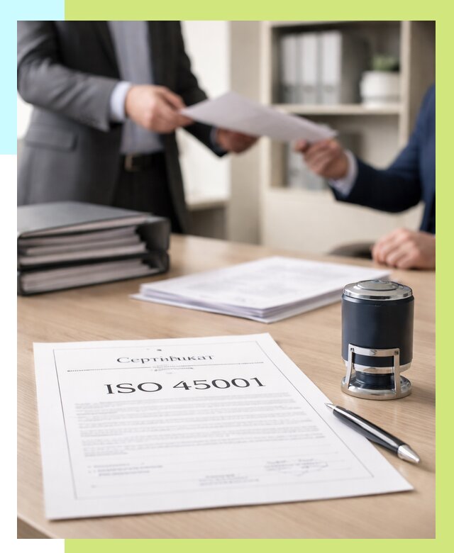 Сертификат ISO 45001 в Славгороде под ключ от 46805 р. | Сертэкс